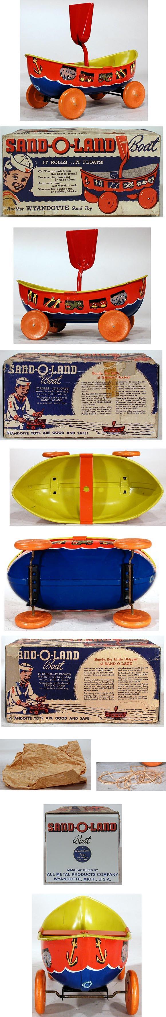 1941 Wyandotte, Sand-O-Land Boat in Original Box